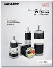 PKP Series Stepper Motors with Neugart PLE Gearhead Catalog